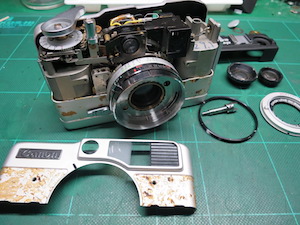 カメラ修理・キヤノンデミEE17