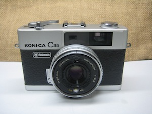 カメラ修理・コニカC35フラッシュマチック