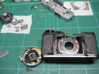 カメラ修理・オリンパスペンS　F2.8