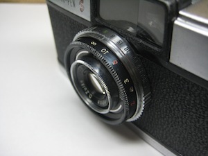 カメラ修理・オリンパスペンS F2.8