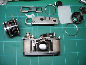 カメラ修理・ヤシカLYNX-1000