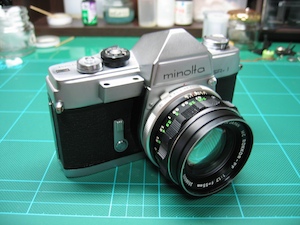 カメラ修理・ミノルタSR-1