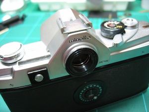 カメラ修理・ミノルタSR-7